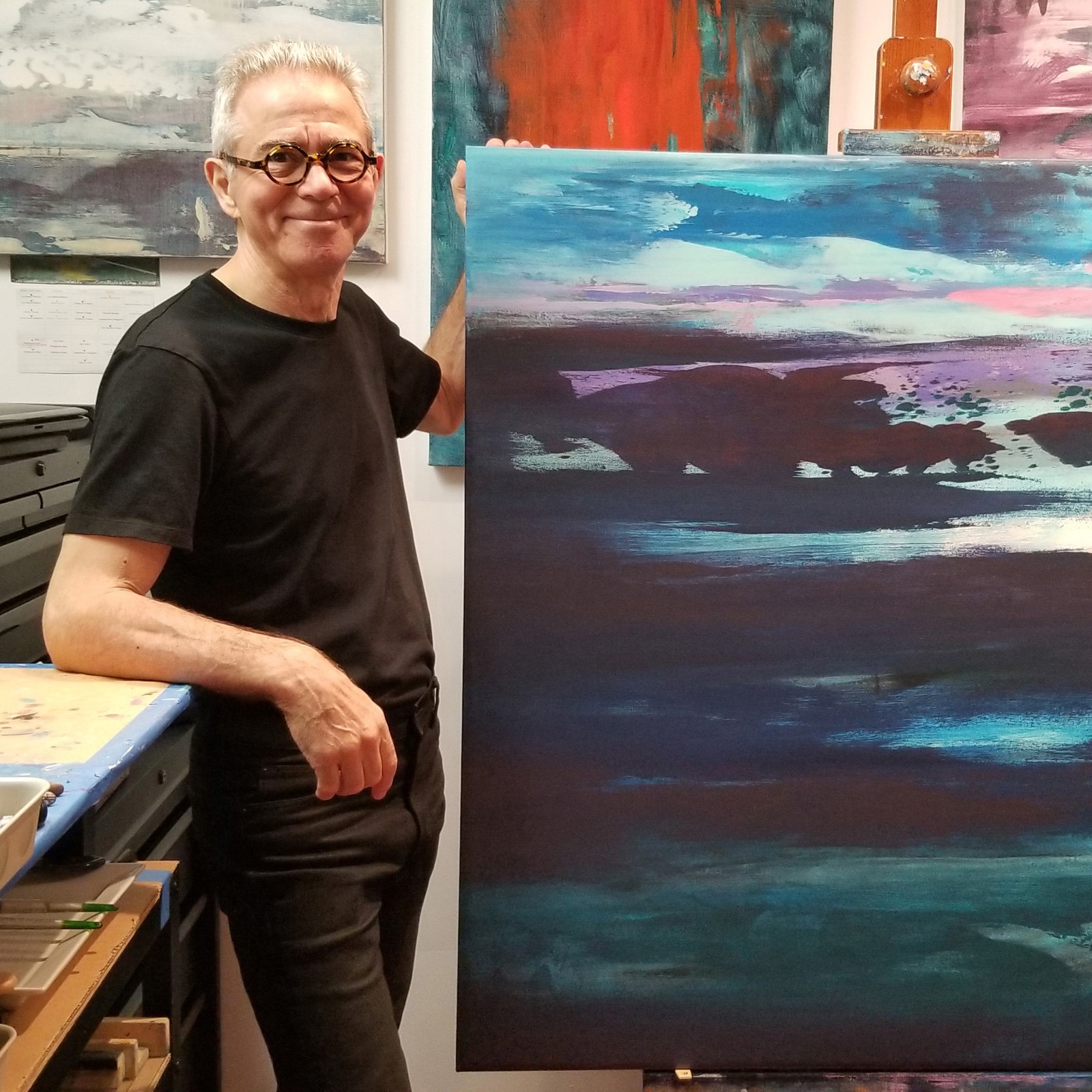 In The Studio "Midnight Cove" In Progress